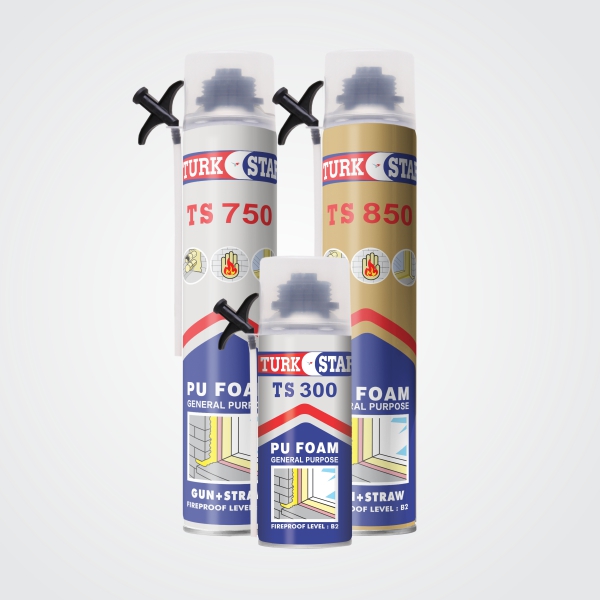 اسپری فوم پلی اورتان چند منظوره (شلنگی - گانخور) ترک استار
